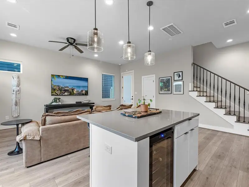 Furnished interior view inside a new home in , Houston (Image 7).