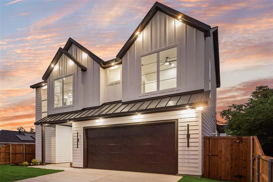 Front exterior of a new home in , Dallas, TX, highlighting curb appeal (Image 29). Front exterior of a new home in , Dallas, TX, highlighting curb appeal (Image 29).