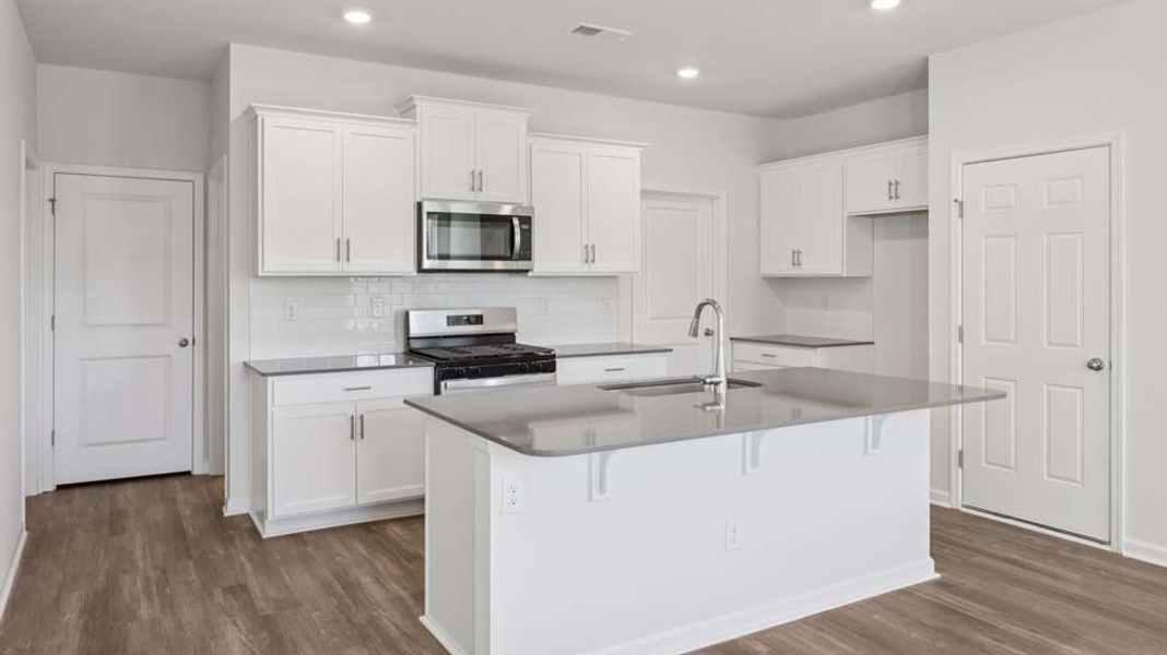 Furnished interior view inside a new home in Cline Village, Conover (Image 3).