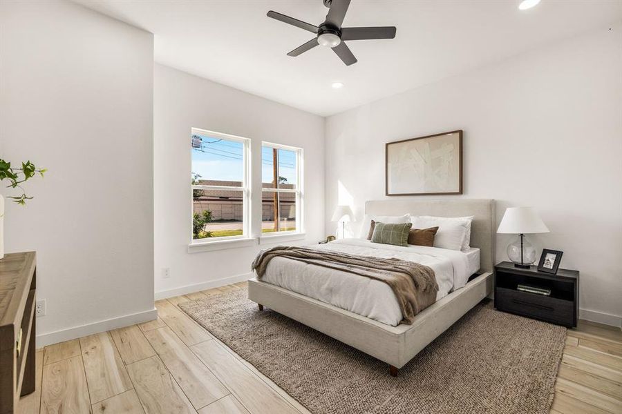 Furnished interior view inside a new home in , Dallas (Image 6). Furnished interior view inside a new home in , Dallas (Image 6).