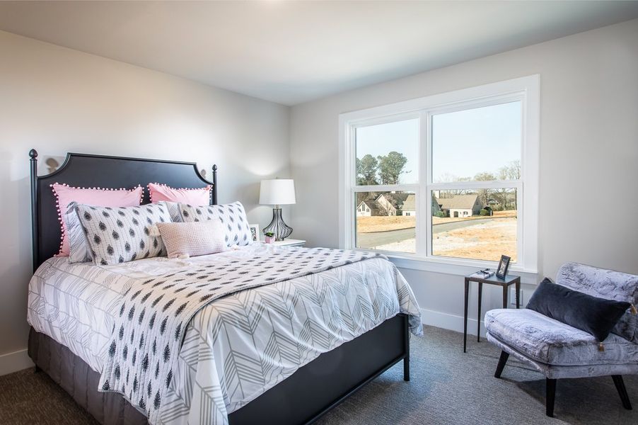 Representative furnished interior of a home built from the Shelby by Beazer Homes in The Paddocks at Doc Hughes, Buford (Image 10).
