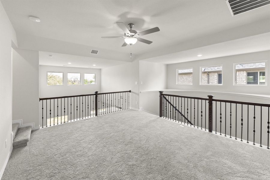 Spacious, unfurnished interior of a new home in Sutton Fields, Celina (Image 24). Spacious, unfurnished interior of a new home in Sutton Fields, Celina (Image 24).