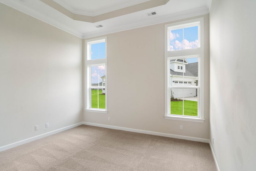 Representative unfurnished interior of a home built from the The Beech by Chesapeake Homes in Waterbridge, Myrtle Beach (Image 14). Representative unfurnished interior of a home built from the The Beech by Chesapeake Homes in Waterbridge, Myrtle Beach (Image 14).