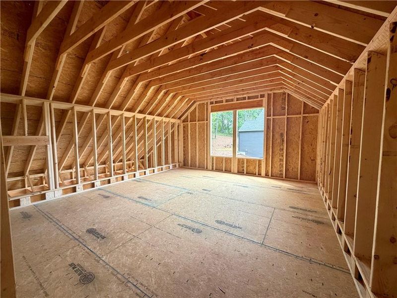 In-progress construction of a new home in Aster, Roswell, GA (Image 42).