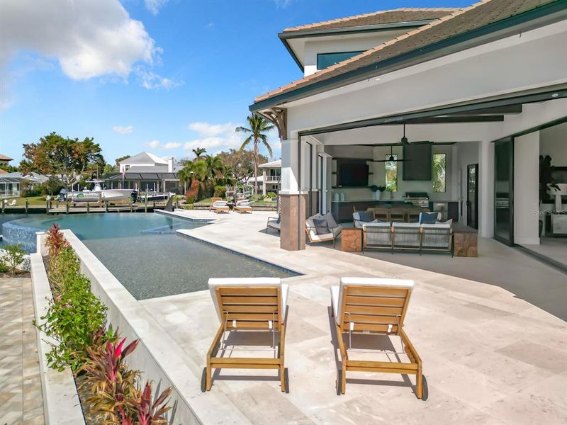 Exterior details and patio area of a home in , Fort Myers (Image 40).