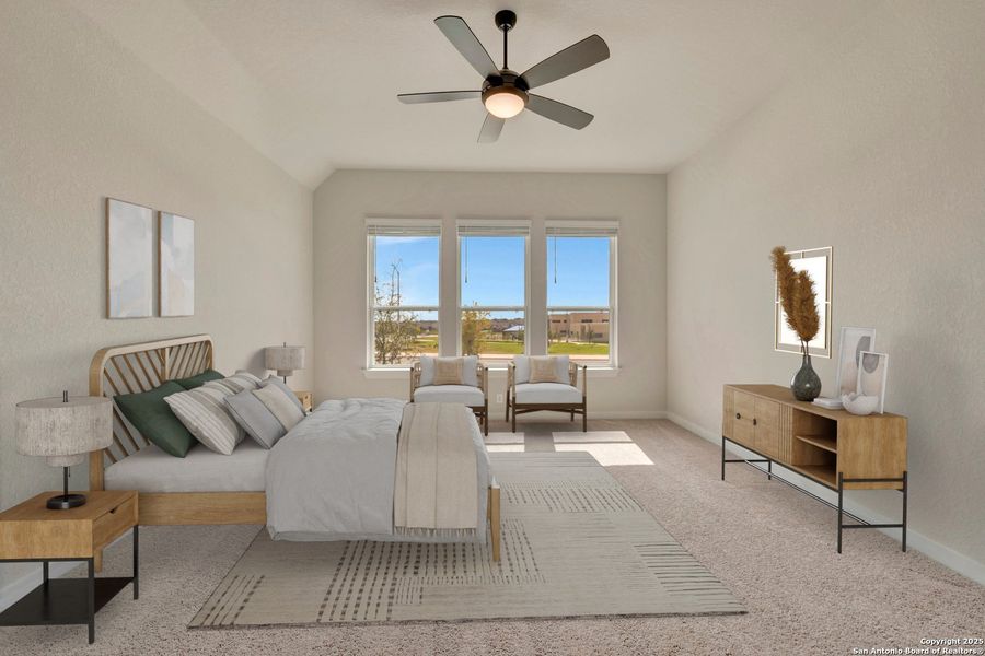 Furnished interior view inside a new home in , New Braunfels (Image 8). Furnished interior view inside a new home in , New Braunfels (Image 8).