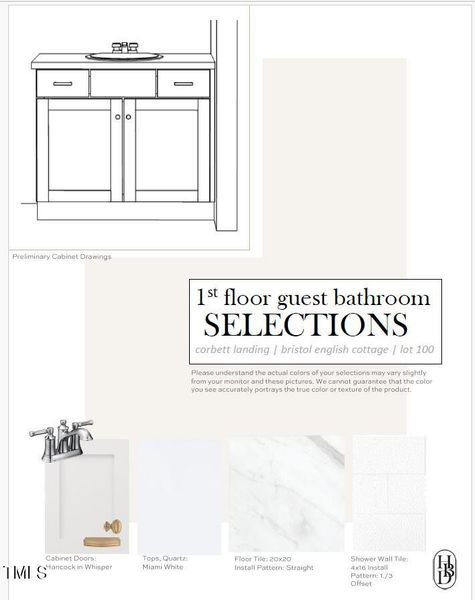 100 guest bathroom