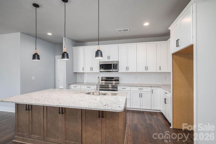 Furnished interior view inside a new home in , Maiden (Image 7).