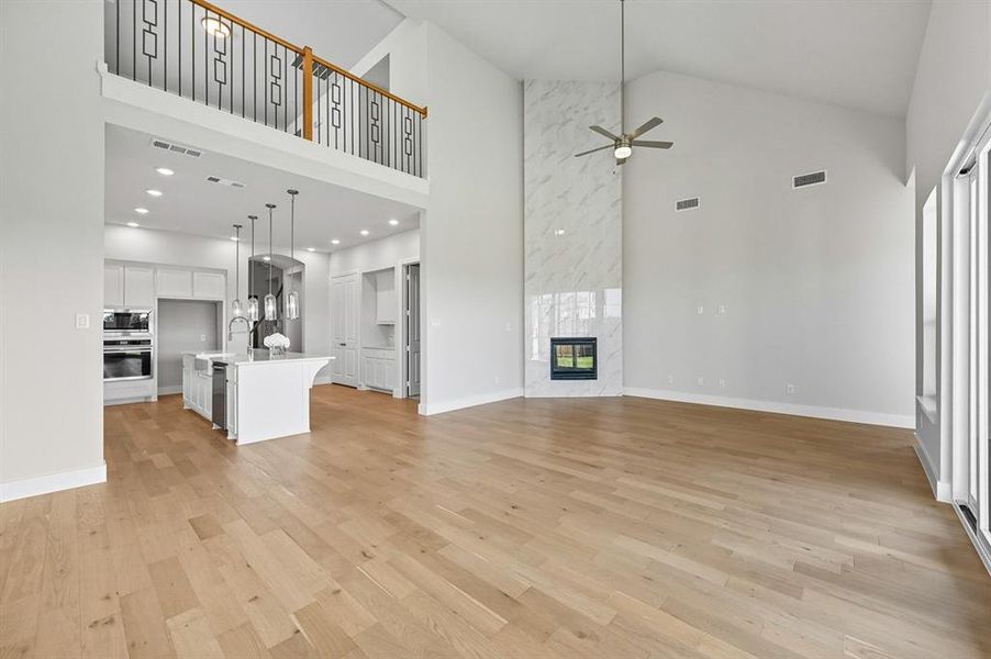 Spacious, unfurnished interior of a new home in Trinity Falls, McKinney (Image 26). Spacious, unfurnished interior of a new home in Trinity Falls, McKinney (Image 26).