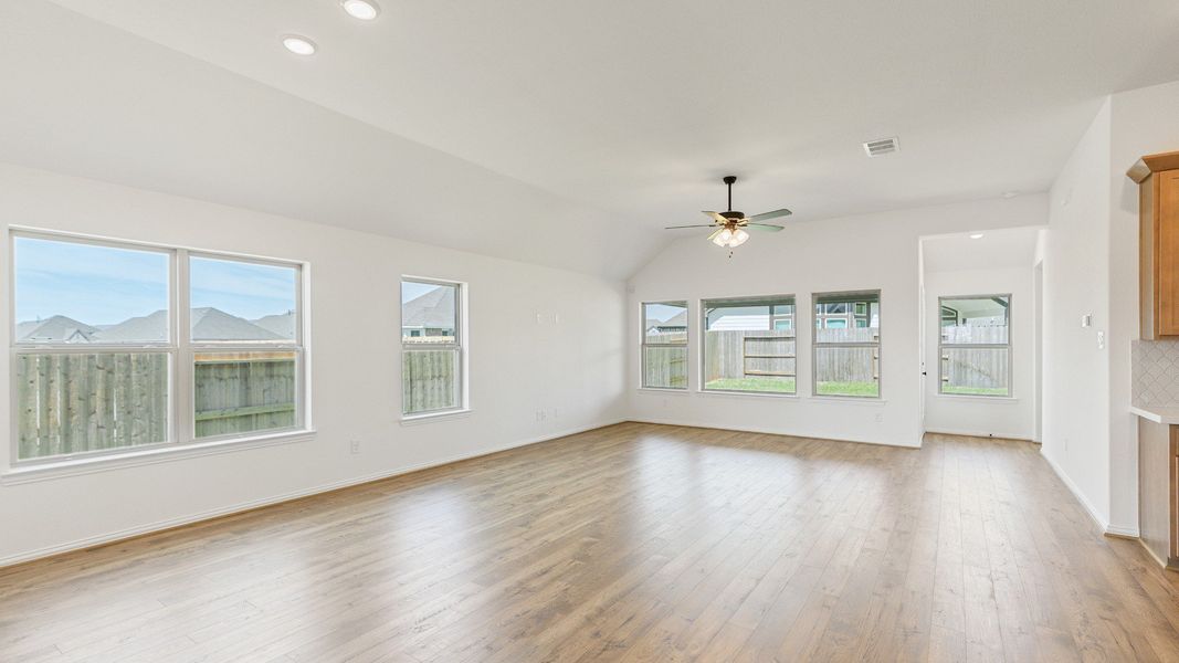 Furnished interior view inside a new home in Sunterra, Katy (Image 6).