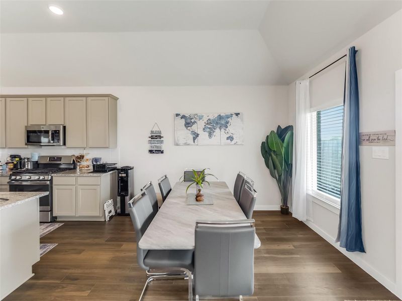 Breakfast area