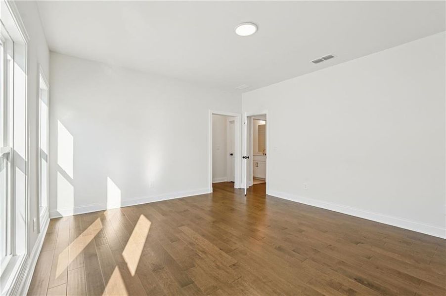 Spacious, unfurnished interior of a new home in Promenade at Sawnee Village, Cumming (Image 27). Spacious, unfurnished interior of a new home in Promenade at Sawnee Village, Cumming (Image 27).