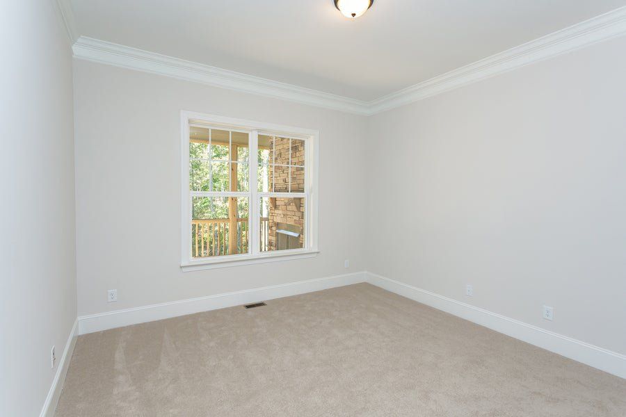 Representative unfurnished interior of a home built from the Charleston by Caruso Homes in Sauls Landing, Zebulon (Image 10).