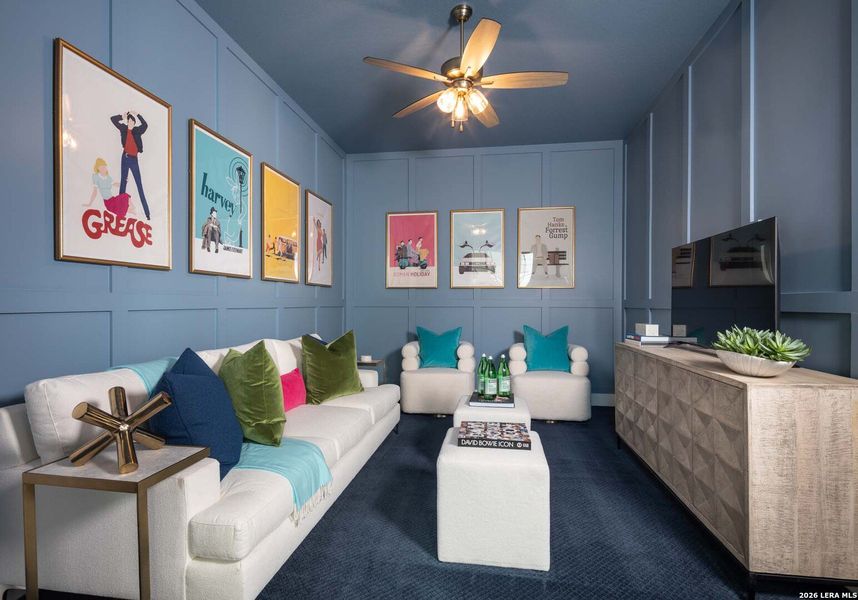 Furnished interior view inside a new home in Esperanza, Boerne (Image 34).