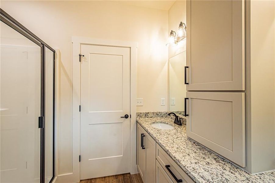 Furnished interior view inside a new home in , Dawsonville (Image 8).