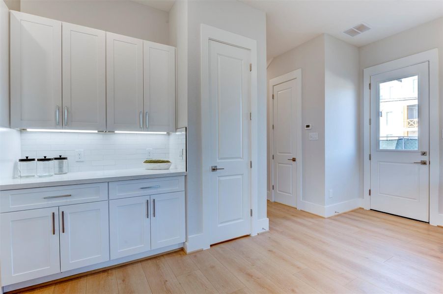 Furnished interior view inside a new home in , Houston (Image 42).
