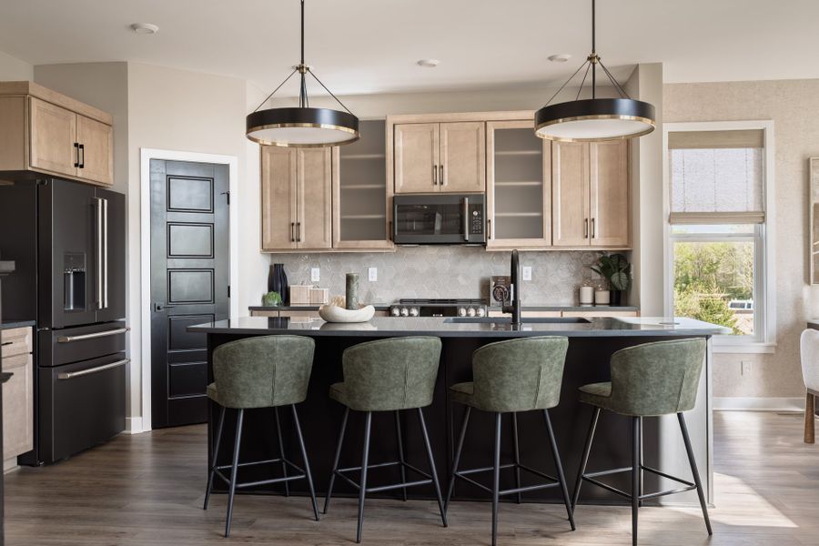 Representative furnished interior of a home built from the Blair by Fischer Homes in Twin Lakes, Hoschton (Image 15).