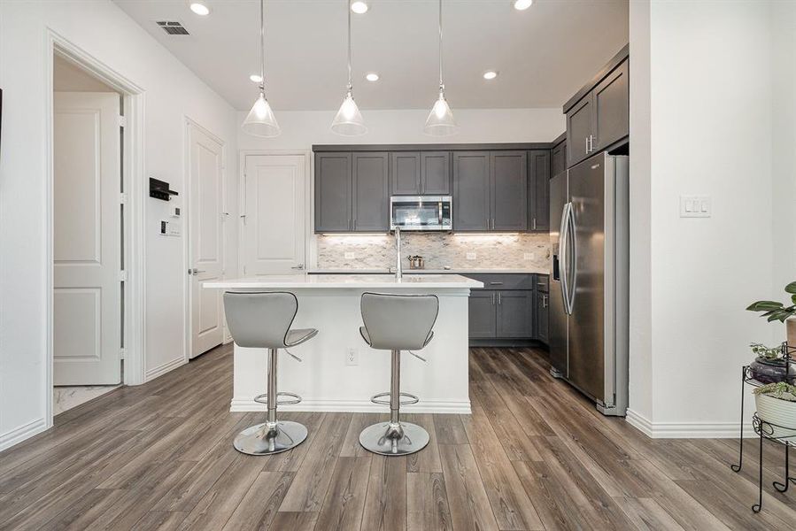 Furnished interior view inside a new home in , Dallas (Image 9). Furnished interior view inside a new home in , Dallas (Image 9).