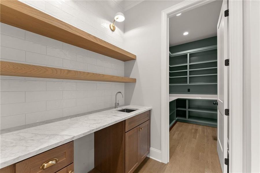 Furnished interior view inside a new home in , Flowery Branch (Image 6).