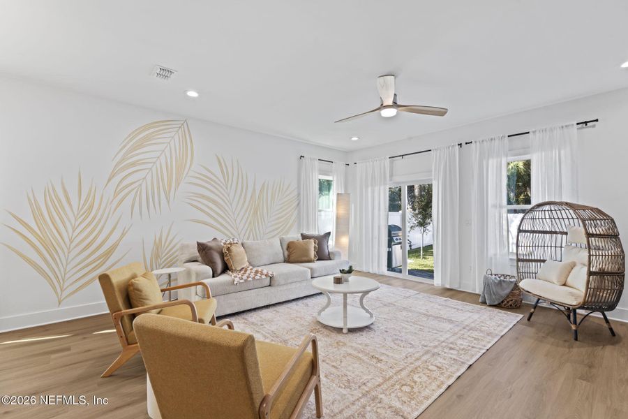 Furnished interior view inside a new home in , Jacksonville Beach (Image 18).