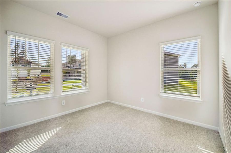 Spacious, unfurnished interior of a new home in Northwoods at Mirror Lake, Villa Rica (Image 35). Spacious, unfurnished interior of a new home in Northwoods at Mirror Lake, Villa Rica (Image 35).
