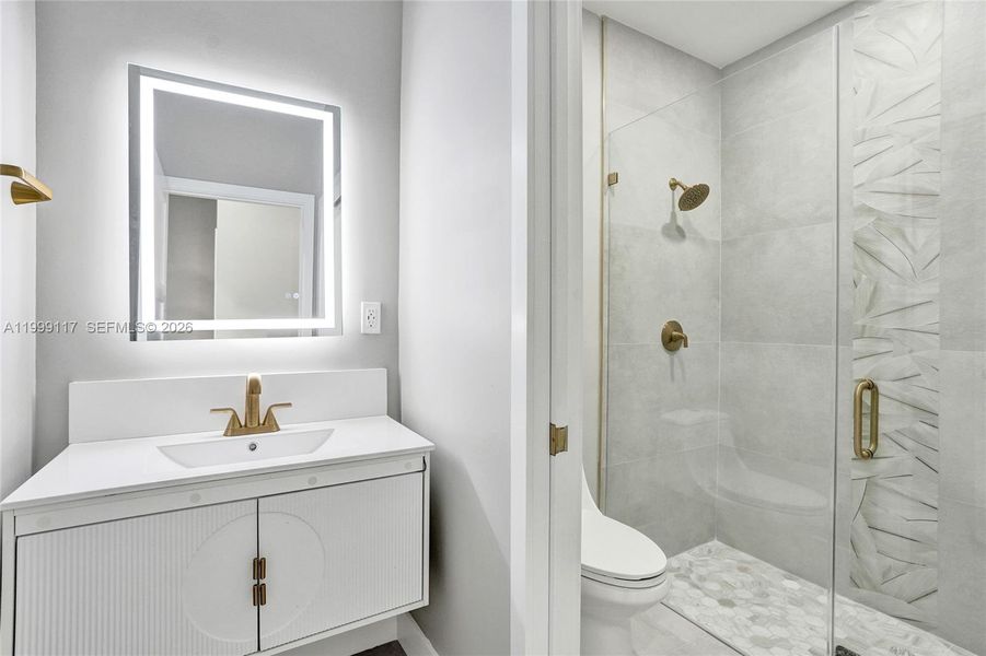 Furnished interior view inside a new home in , West Park (Image 18).