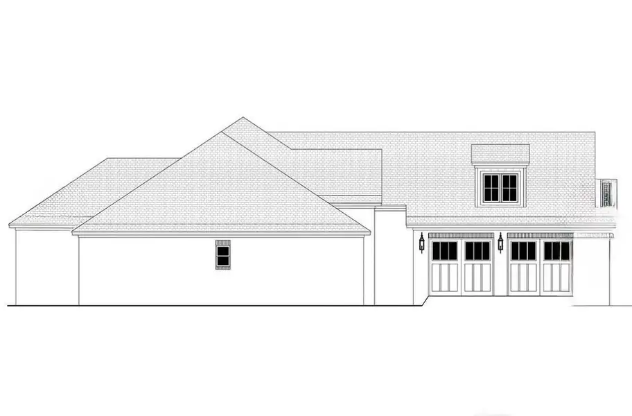 Exterior rendering of this home design in , Cross, SC (Image 3).