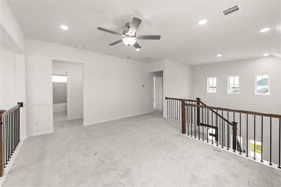 Spacious, unfurnished interior of a new home in La Terra at Uptown Celina, Celina (Image 12).