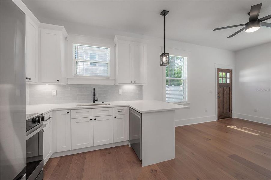 Furnished interior view inside a new home in , Tampa (Image 7). Furnished interior view inside a new home in , Tampa (Image 7).