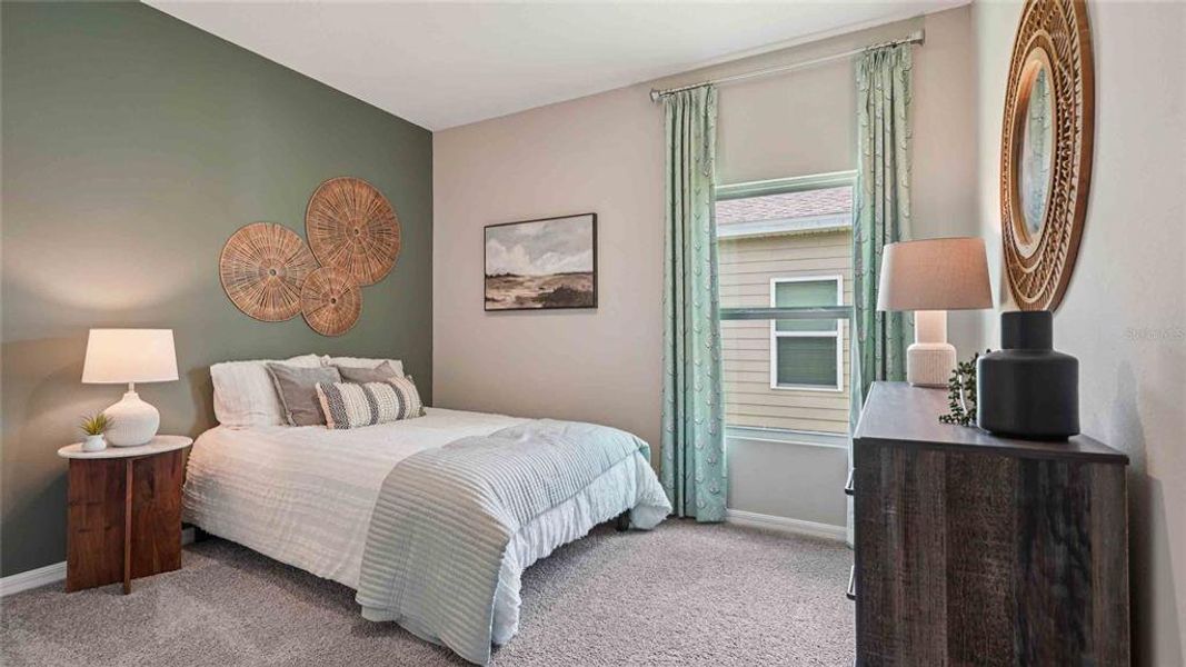 Furnished interior view inside a new home in Avalon Woods, Newberry (Image 17).