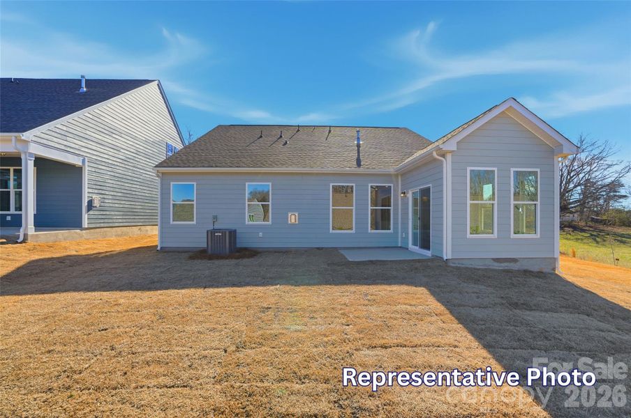 Homesite 14 features a screened in porch