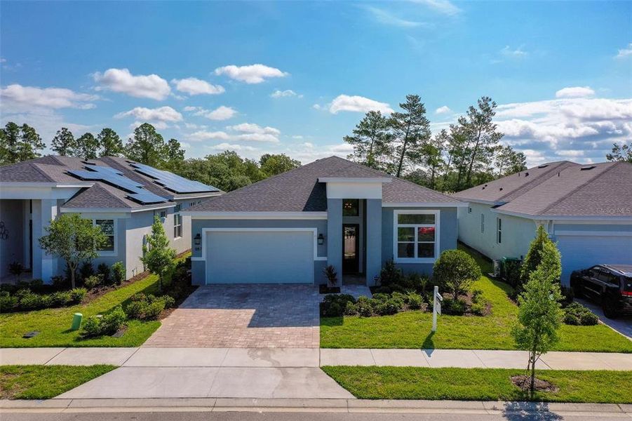 Front exterior of a new home in , Deland, FL, highlighting curb appeal (Image 23). Front exterior of a new home in , Deland, FL, highlighting curb appeal (Image 23).