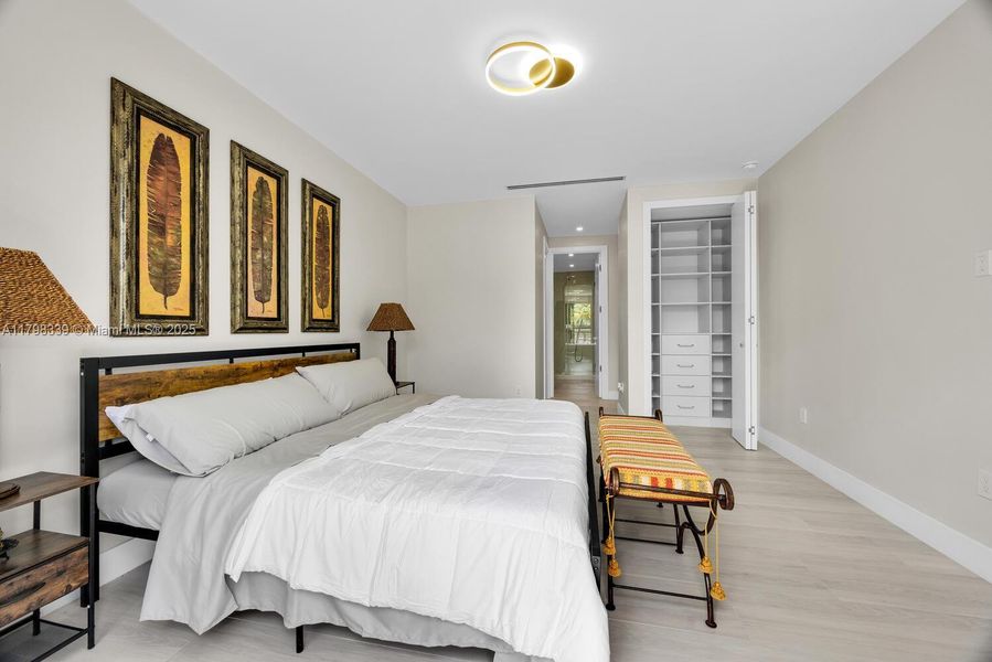 Furnished interior view inside a new home in , Miami (Image 10).