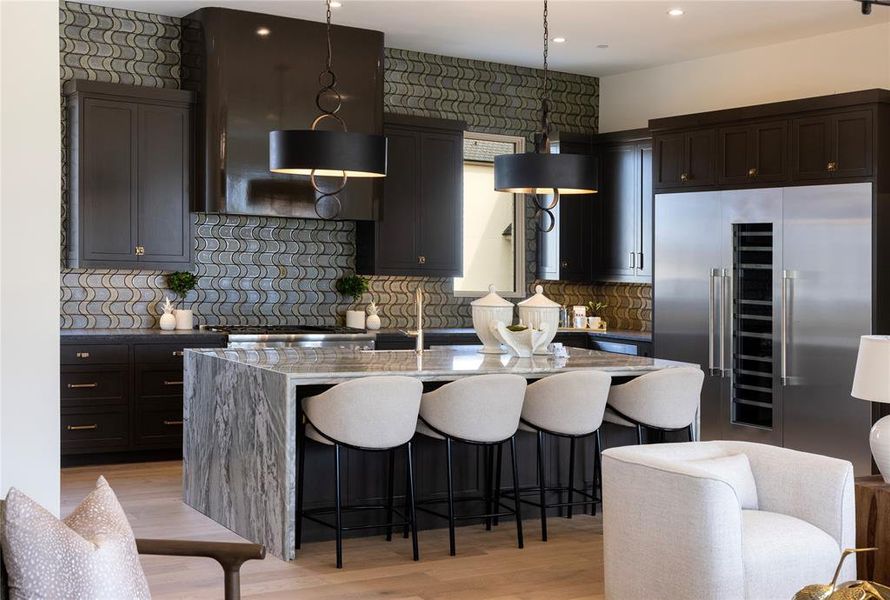 Furnished interior view inside a new home in , Southlake (Image 16).