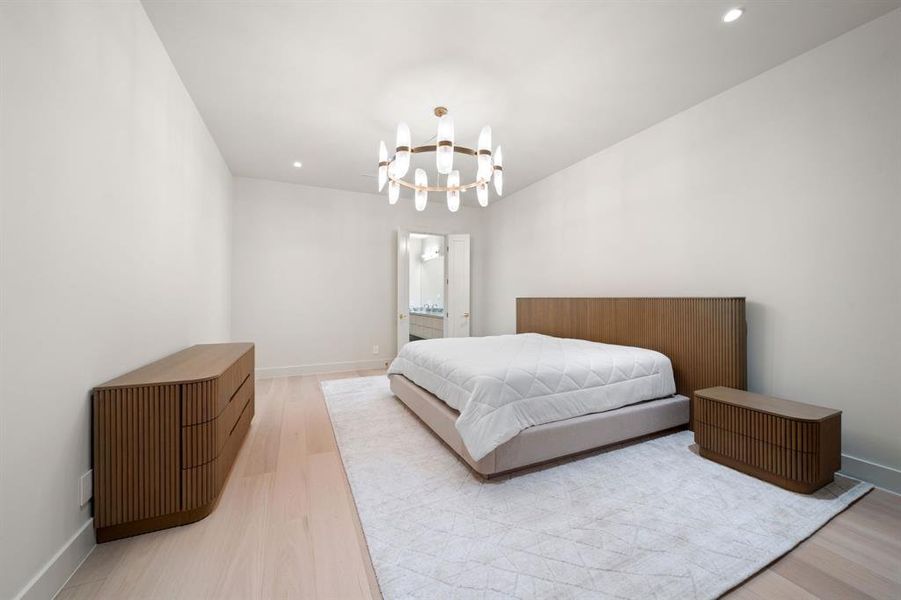 Can't forget your primary suite! Oversized and with plenty of wall space to arrange any size and style of furniture!