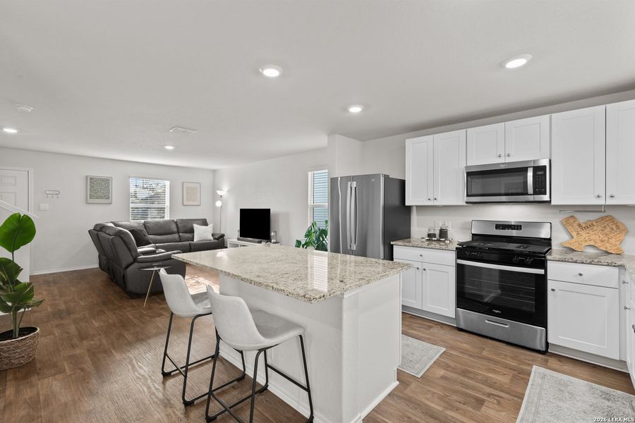 Furnished interior view inside a new home in , San Antonio (Image 29).