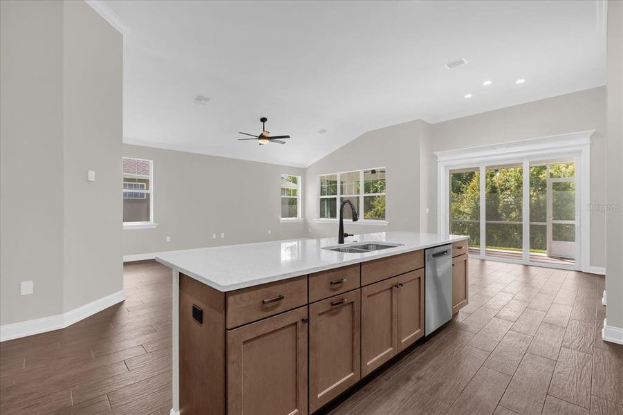 Furnished interior view inside a new home in Lake James, Lakeland (Image 5). Furnished interior view inside a new home in Lake James, Lakeland (Image 5).