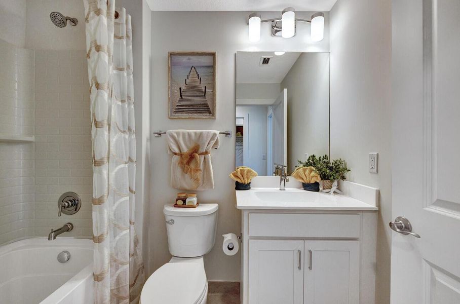 Furnished interior view inside a new home in Aspire at Hawks Ridge, Port St. Lucie (Image 15).