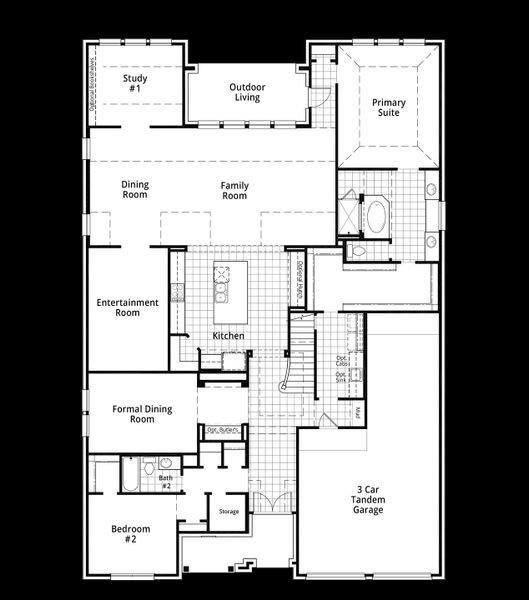 Downstairs Floor Plan