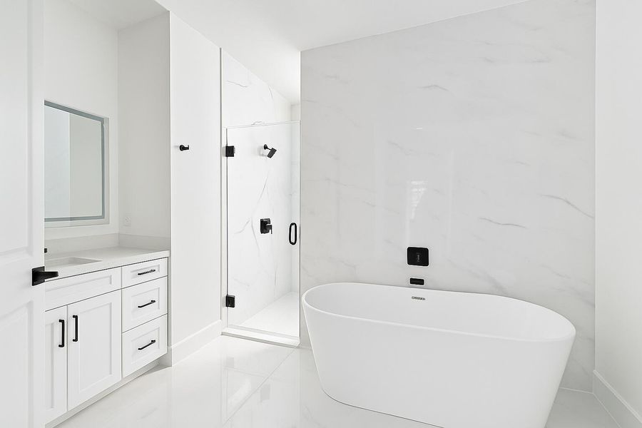 Furnished interior view inside a new home in , Cape Coral (Image 5). Furnished interior view inside a new home in , Cape Coral (Image 5).