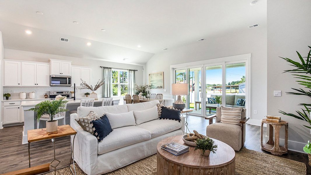 Furnished interior view inside a new home in Coastal Farms, Conway (Image 7).