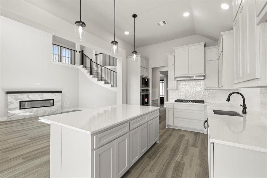 Furnished interior view inside a new home in Brookfield, Melissa (Image 15). Furnished interior view inside a new home in Brookfield, Melissa (Image 15).