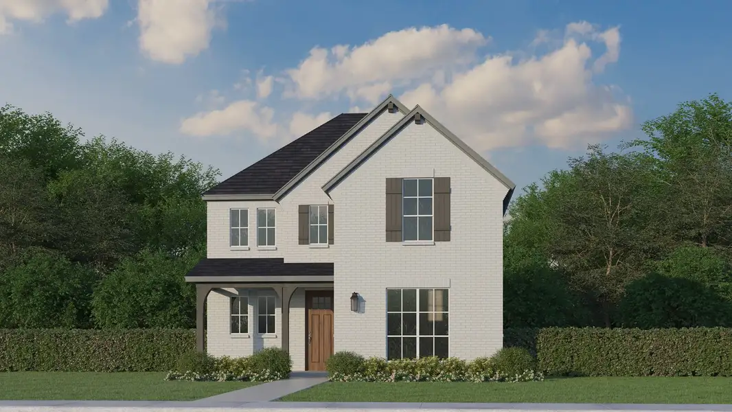 Plan 1462 Elevation D Plan 1462 Elevation D