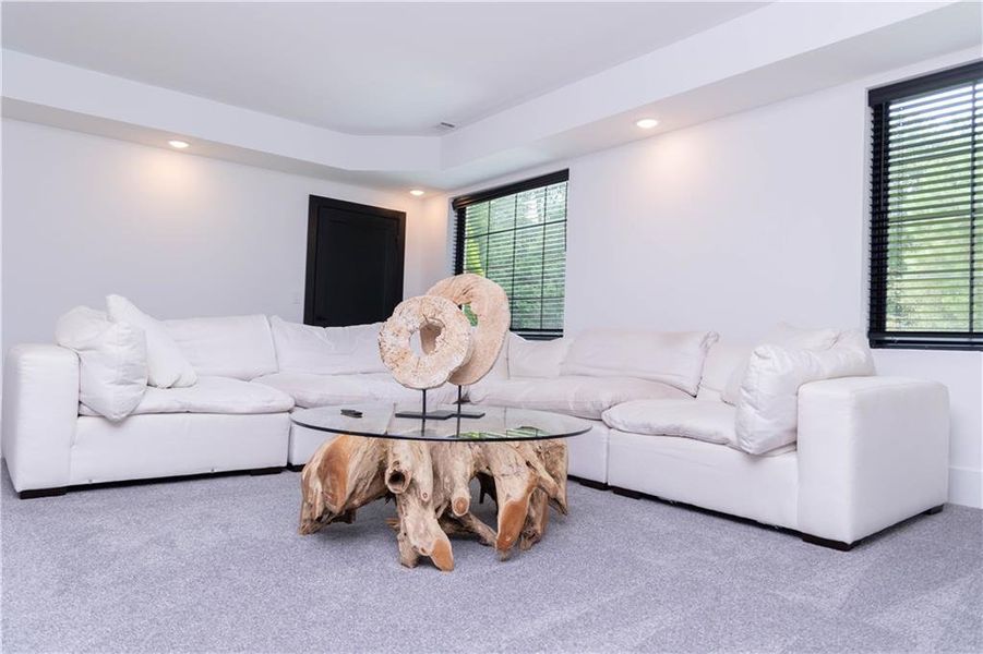 Furnished interior view inside a new home in , Stockbridge (Image 9).