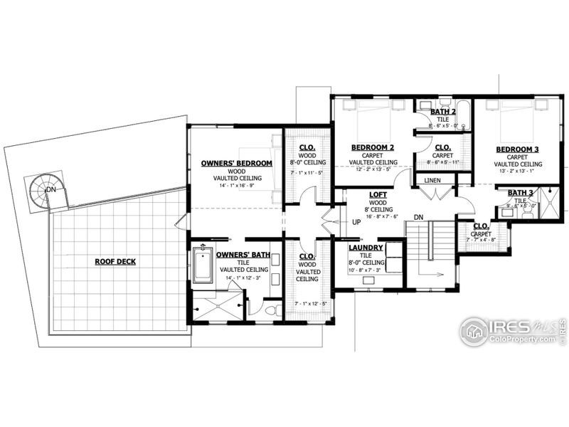 Upper Floor Plan