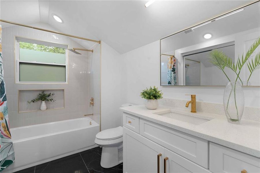 Furnished interior view inside a new home in , Decatur (Image 26).