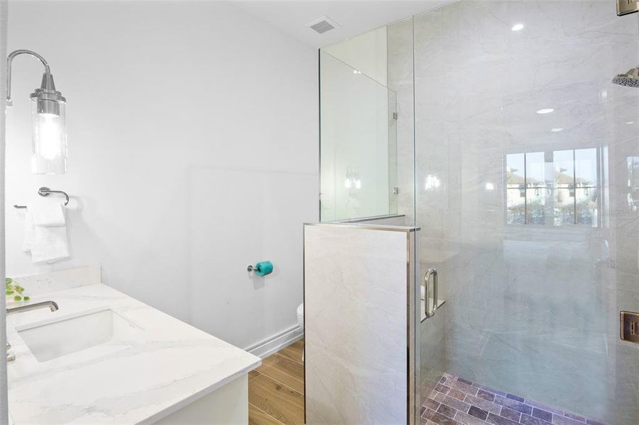 Furnished interior view inside a new home in , Sarasota (Image 38).