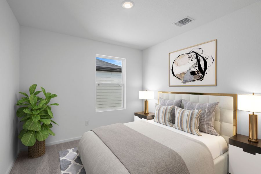 Representative furnished interior of a home built from the Kisko by Centex in Windcress, Cove (Image 9). Representative furnished interior of a home built from the Kisko by Centex in Windcress, Cove (Image 9).