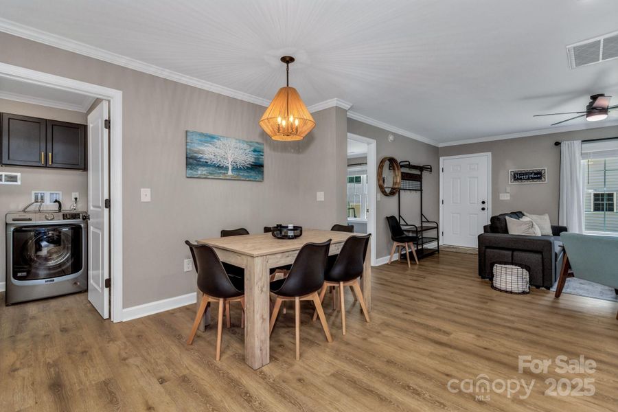 Furnished interior view inside a new home in , Waynesville (Image 6).