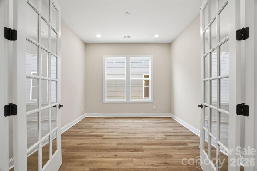 Study with French Doors